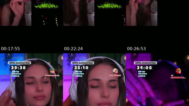 TikTok live: Breathe.listen.stay.ASMR 🤗 by @leyla_asmr5