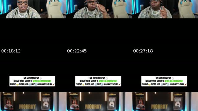 TikTok live: REACTING TO CHAT'S MUSIC‼️LO by @morrayda1