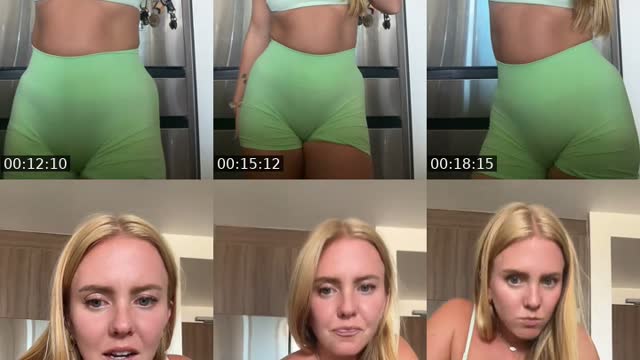 TikTok live: GYM PREGAME W ME by @maddiemartinsky