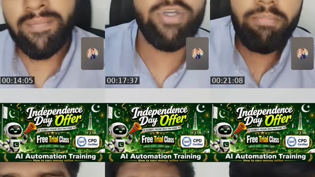 TikTok live: Ai Automation Free Trial Class by @ablaimentor_rehman