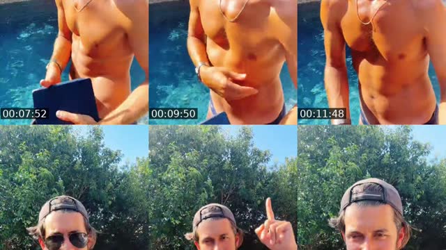 TikTok live: TGIF! Come swim and say hi 🙋🏻‍♂️💙 by @jaybirdy8