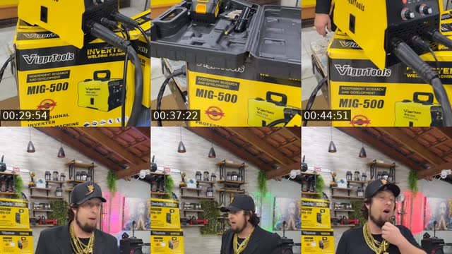 TikTok live: Máquina de solda Na Promoção!! by @opiazada