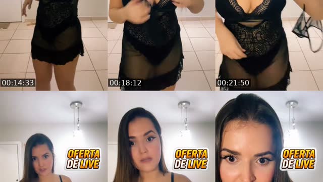 TikTok live: CAMISOLA DE RENDA by @fernandakramer0