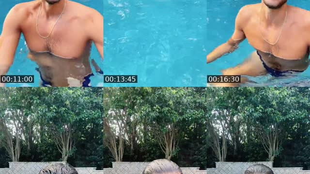 TikTok live: TGIF! Come swim and say hi 🙋🏻‍♂️💙 by @jaybirdy8