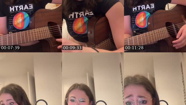 TikTok live: virtual concert! by @emizimmerman