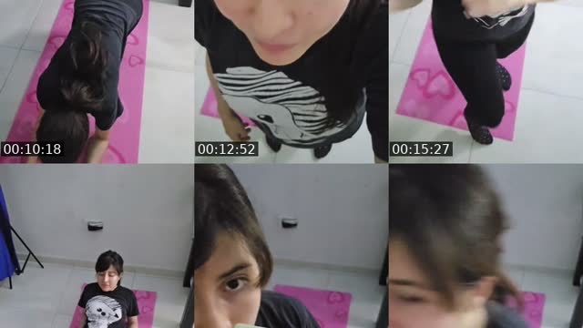 TikTok live: NPC baile y skincare by @creepy_bnny