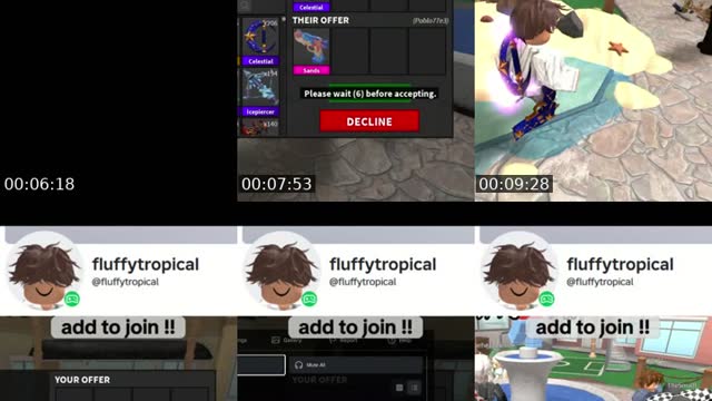 TikTok live: mm2 by @.strawberryadm