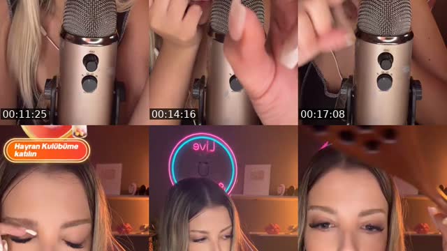 ASMR Yayını 🤍 Ben geldimm - @slnasmr
