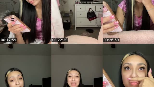 TikTok live: GRWM by @laishasaidhi