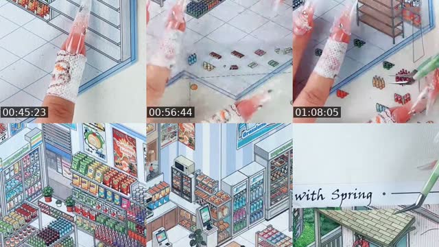 TikTok live: 3D Stickers ASMR Live❤️ by @zrbb4524661
