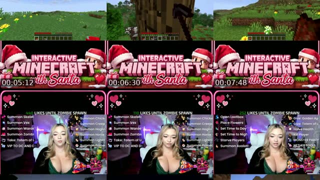 TikTok live: Let’s try interactive gaming by @xxits.santaxx