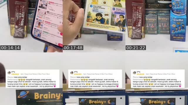 TikTok live: JIMATSALE 🔥 VITAMIN ANAK BIJAK🔥 by @hasnuri.wellness