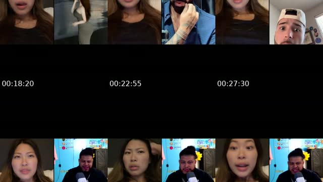 TikTok live: Haiii by @echen0206
