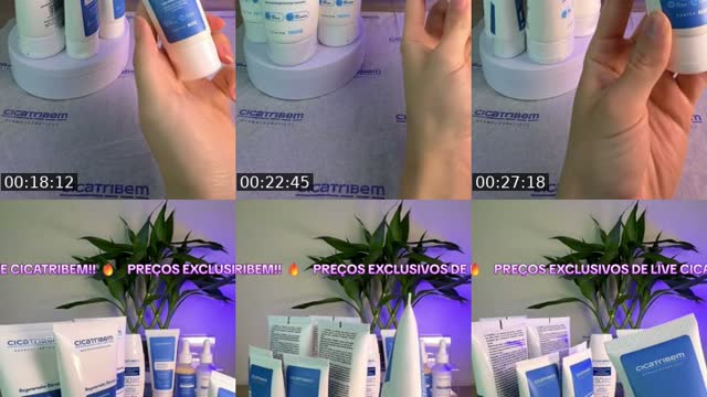 TikTok live: CICATRIBEM- PELE MANCHAS ESTRIAS by @tabatahorbachvg