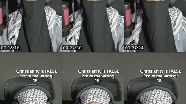 TikTok live: Christianity is FALSE! by @korrathetaymi
