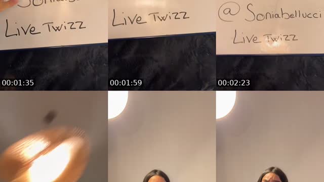 @sonia_bellucci TikTok live