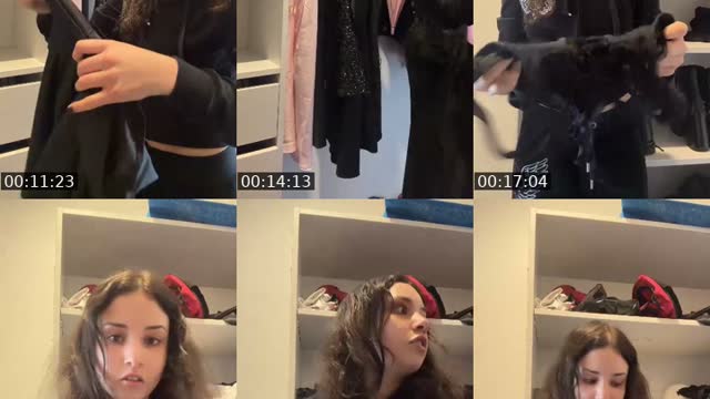 TikTok live: Cleaning room back from holiday by @biancalivestreamacc