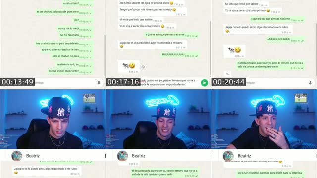 TikTok live: metiendole BOMBINI by @cageero