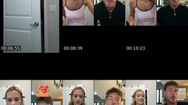 TikTok live: Getting ready ig by @lilblondeocean