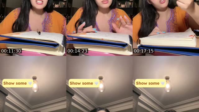 TikTok live: Nail time 🎀 by @lilwhitebird
