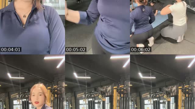 TikTok live: circuit training by @jesicafernandap