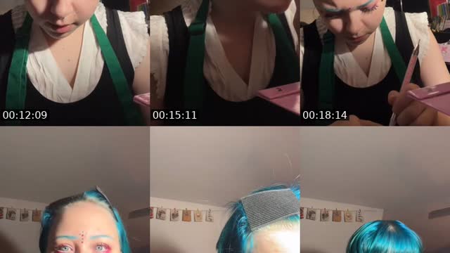 TikTok live: Hai! :3 unicorn frap launch! by @squ1rmyw0rm