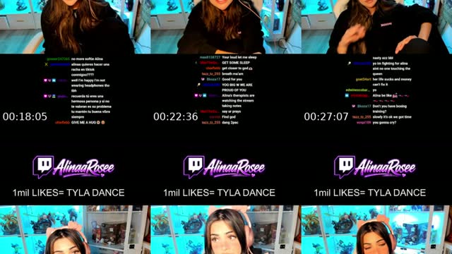 TikTok live: secret stream shhh dont tell any by @realalinnarosee