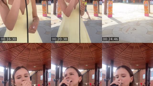 TikTok live: Fareham Market 🎶 by @marta.marszko.music