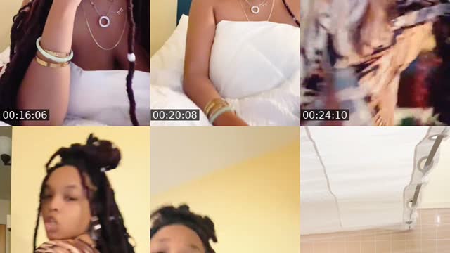 TikTok live: Clothing try on!! by @dessssslove