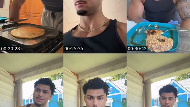 TikTok live: Cookin Pancakes! 🥞 🧑🏽‍🍳 by @evanthayerr