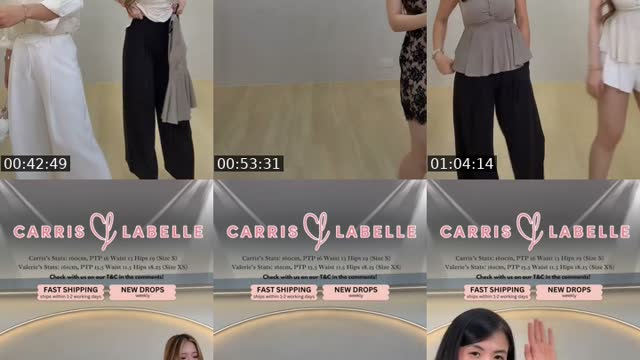 @carrislabelle TikTok live from 2026-08-16