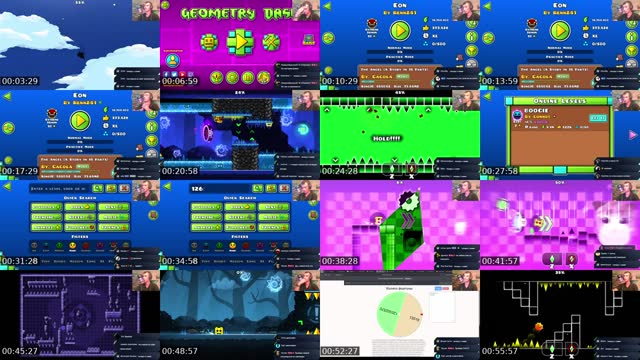 TikTok live: Играем в Geometry Dash by @alex262alex