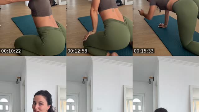 TikTok live: Stretching by @selenesellcri