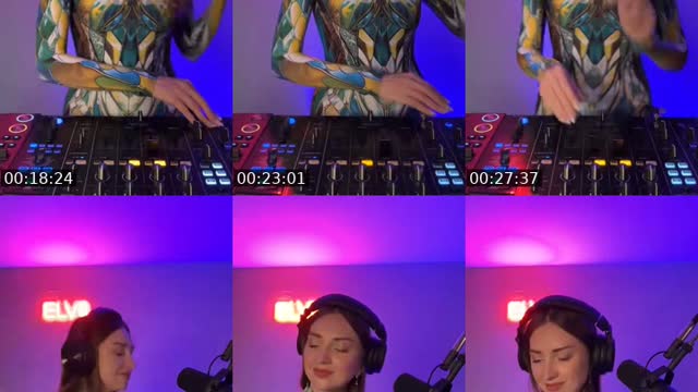 TikTok live: EDM night by @djelizamay
