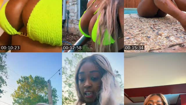 TikTok live: hiiiii by @originalchocolatebarbie