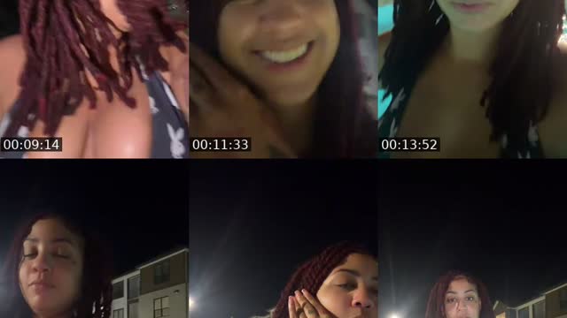 TikTok live: pool vibes by @redthabaddestt