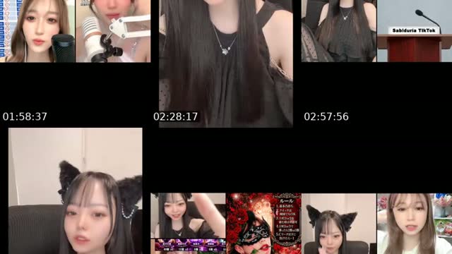 TikTok live: 黒髪ロングは正義でしょっ！ by @enapimaryu