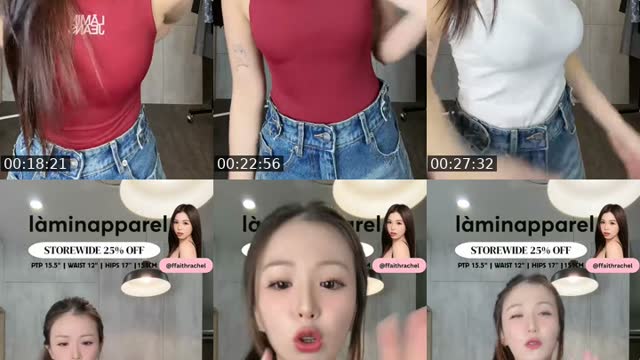 TikTok live: Lamin Apparel  by @ffaithrachel