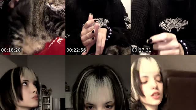 TikTok live: no makeup hello by @plummy_bunny