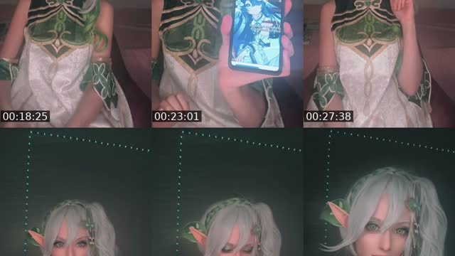 TikTok live: #NAHIDA #GENSHIN #COSPLAY by @byakuyaethereal