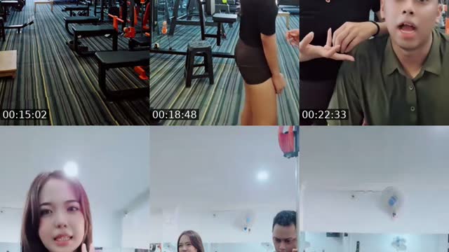 TikTok live: gym by @dimas7h0