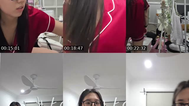 TikTok live: unpacking in my new room by @shellykimm
