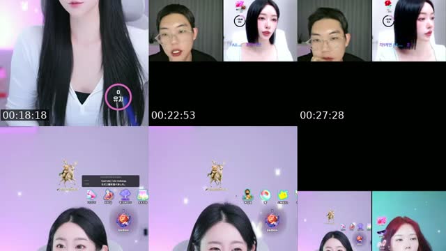 TikTok live: 진진이랑 놀아쥬라아 :) by @jinjinee22