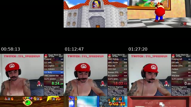 TikTok live: Mario 64 Speedrun ! by @docteur_sylv