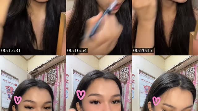 TikTok live: grwm by @mzmztyy