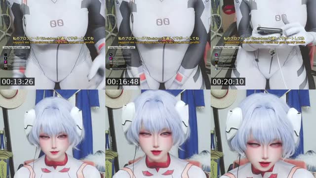 TikTok live: rei ayanami is hereee by @juejibi