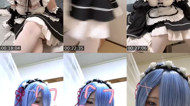 TikTok live: 久々コス配信🩵 by @rrrisei_