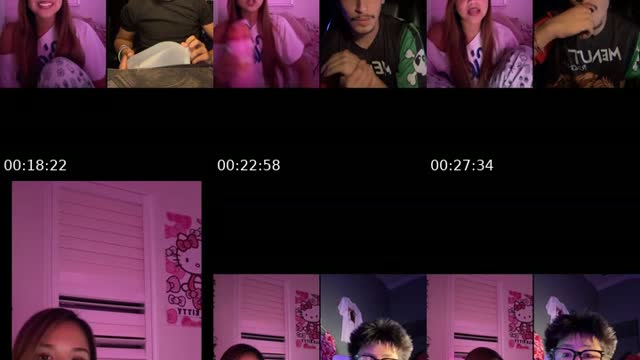 TikTok live: lets end the week of strong!!! by @chenoayeshein