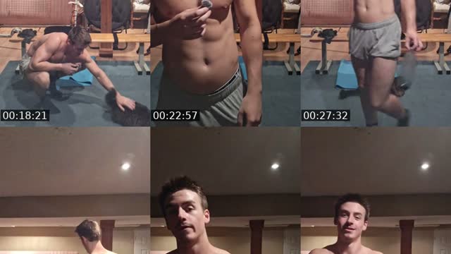 TikTok live: workout stream by @cormactraceyy