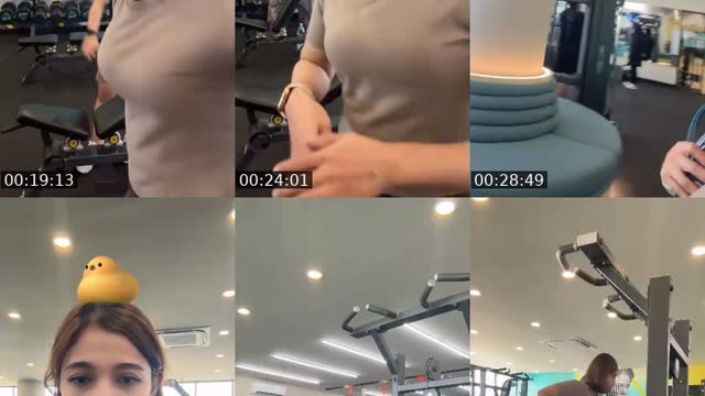 TikTok live: Push day🔥 by @tasyacaca1